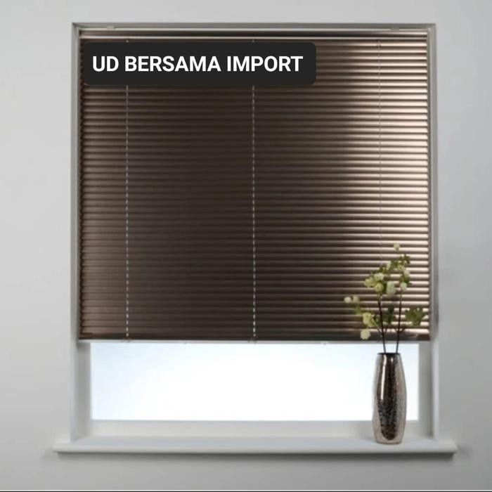 tirai krey gulung aluminium blind gorden outdoor indoor