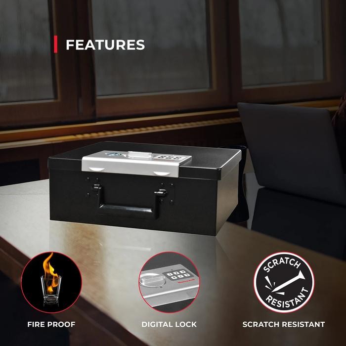 brankas honeywell 6110 security box - brangkas safety - tahan api kode 992