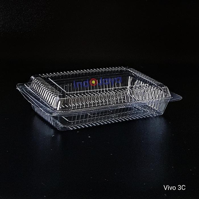 WADAH MAKANAN MIKA 3C / MIKA VIVO 3C / ISI 100 PCS / FOODGRADE