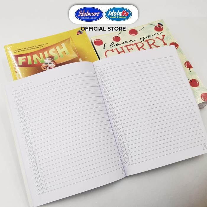 

Idolmart Buku Tulis Segitiga Isi 38 Lembar - 1 Pak Isi 10 Buku