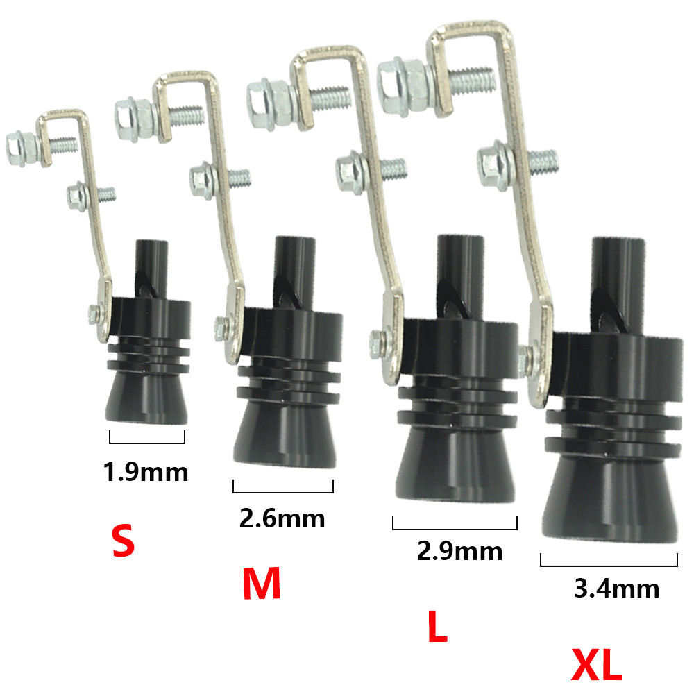 IMPORT UNIVERSAL SOUND SIMULATOR CAR TURBO SOUND WHISTLE MUFFLER VEHICLE REFIT DEVICE EXHAUST PIPE