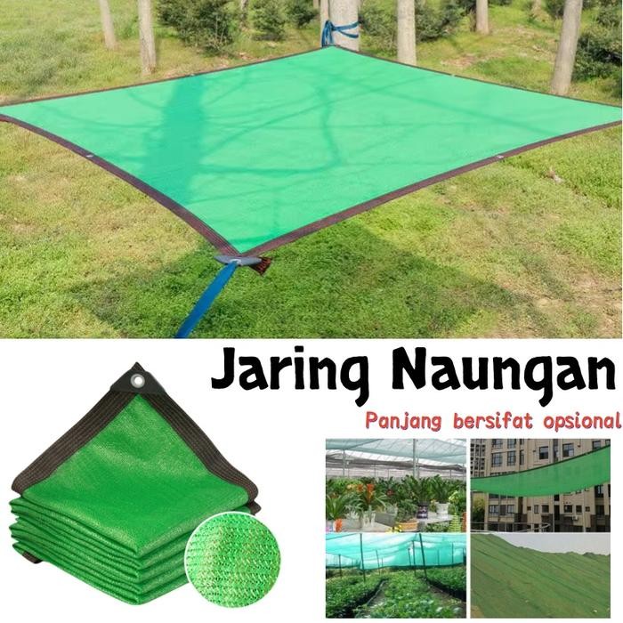 Jaring Naungan Paranet 95% Anti-UV SunShade Net/Jaring Peneduh Tanaman/Jaring Insulasi Panas Outdoor