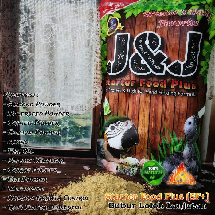 J&J Starter Food 1kg Bubur Loloh