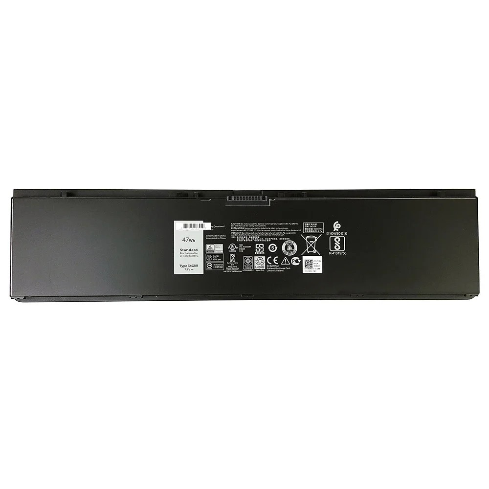Brand New Original 34GKR 7.4V 47Wh Laptop Battery for Dell Latitude 14 7000 E7450 E7420 E7440