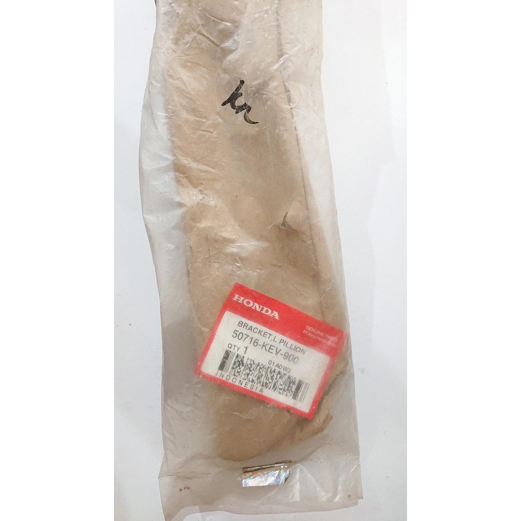 Dudukan Foot Step Kiri Bracket L Pilion Supra 100 X Supra Fit Lama 50716-KEV-900