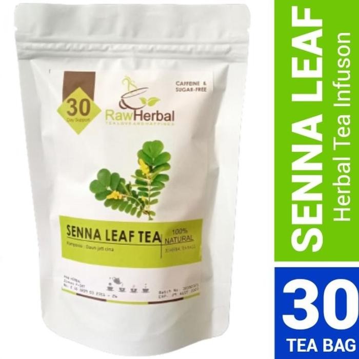 

SENNA LEAF TEA : SENNA ALEXAN DRINA / DAUN JATI CINA ISI 30 TEA BAG