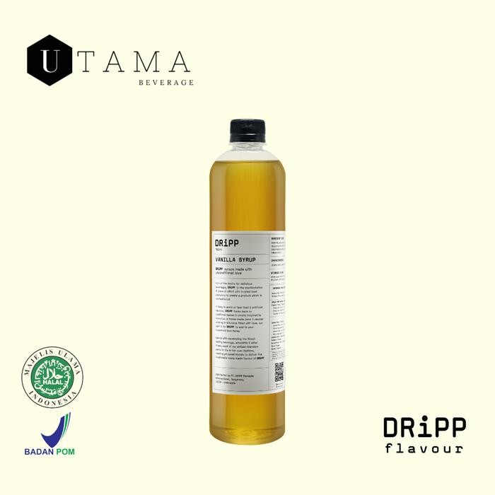 

DRiPP Vanilla Syrup - Sirup Vanila 760 ml