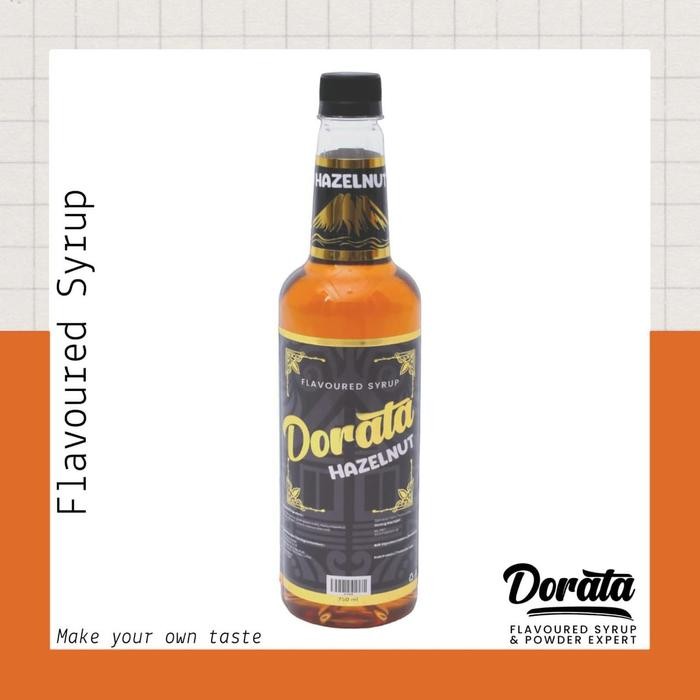 

Flavoured Syrup Dorata Hazelnut 750ML