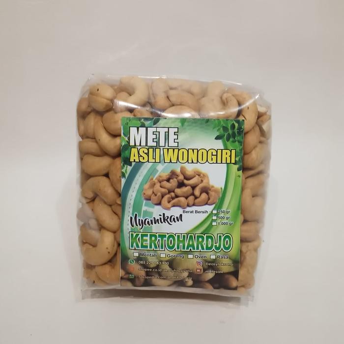 

500 GRAM METE GORENG GURIH WONOGIRI Camilan Kacang