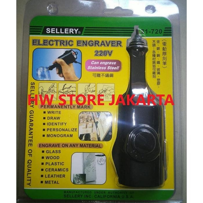 

Promo! Alat Grafir Ukir / Electric Engraver Sellery 21-720
