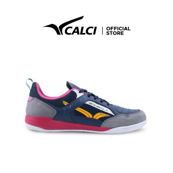 PROMO Calci Sepatu Futsal Bomsala Festivo - Navy/ Red