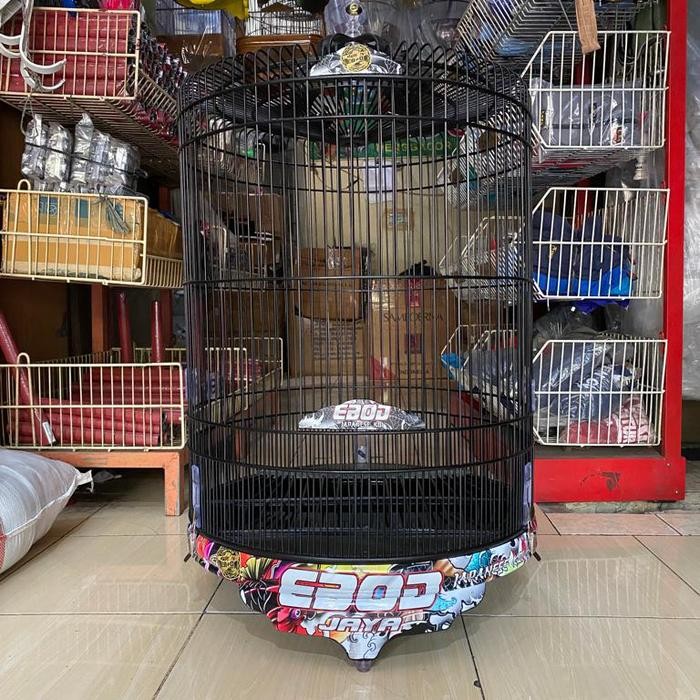 SANGKAR KANDANG BURUNG MURAI EBOD JAYA PVC DECAL VIT NO 2