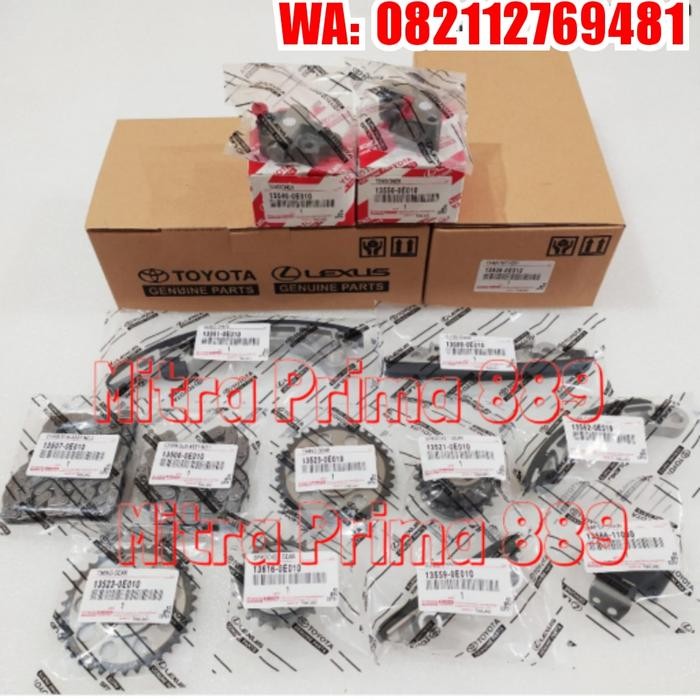 Hemat Timing Kit Set Timing Chain Full Set Innova Inova Reborn Diesel 2Gd