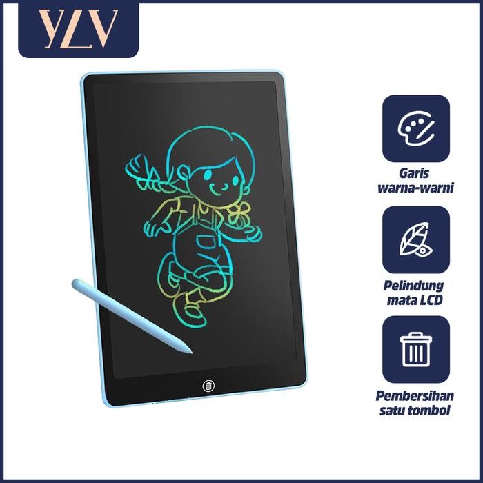 LCD Writing Board Drawing Tablet 16 inch Papan Tulis Anak Board