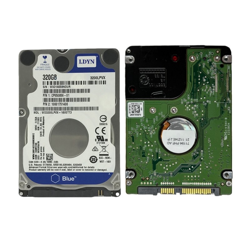 2.5INCH HDD SATA2 5400-7200RPM 160GB 250GB, 320GB 500GB 750GB 1TB 2TB 4TB Internal hard drive for la