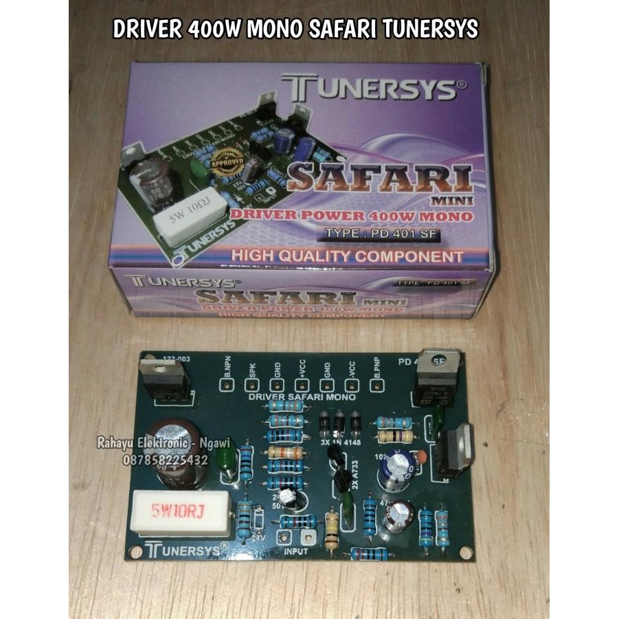 (Allthebest) DRIVER 400WATT MONO SAFARI TUNERSYS