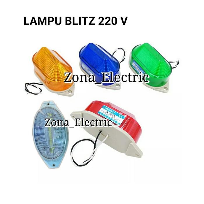 Termurah LAMPU BLITZ STROBE 220V LIGHT FLASH LAMP LAMPU BLITZ STROBE KEDAPKEDIP