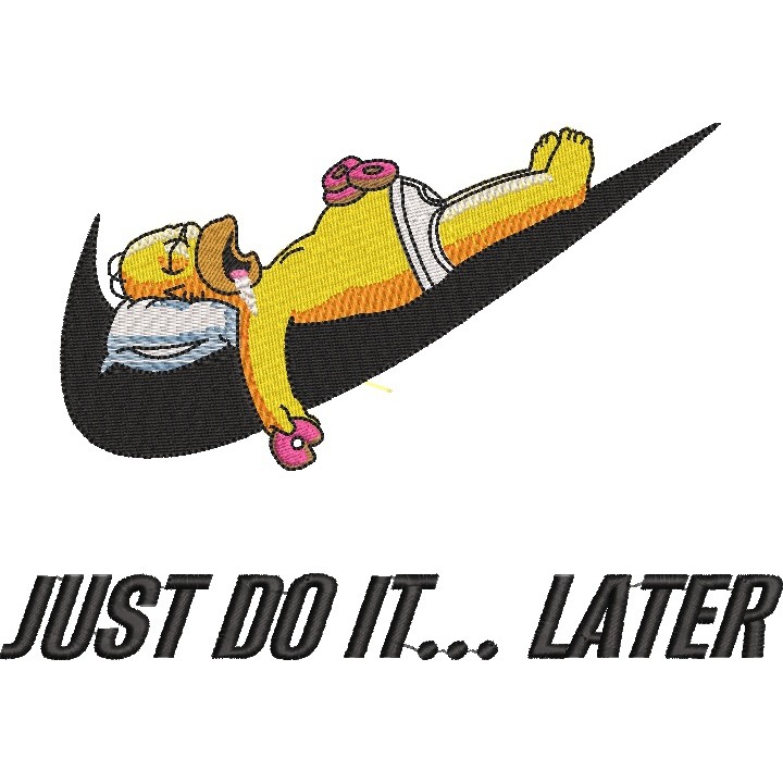 Patch Bordir Karakter Nike Goomer