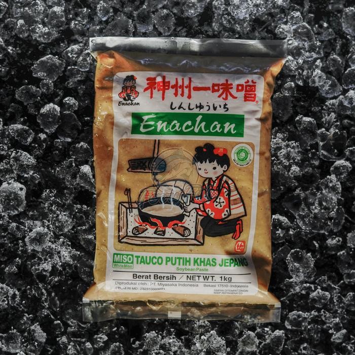 

ORIGINAL Enachan Shiro Miso paste / Pasta Miso / Tauco Putih Jepang 1 Kg READY STOCK