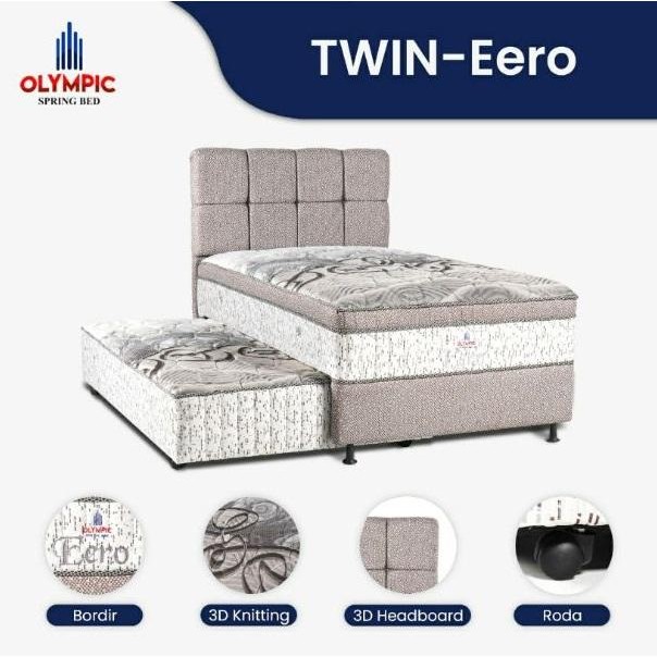 Springbed 2In1 Fullset - Olympic Twin Eero (Free Bantal & Guling)