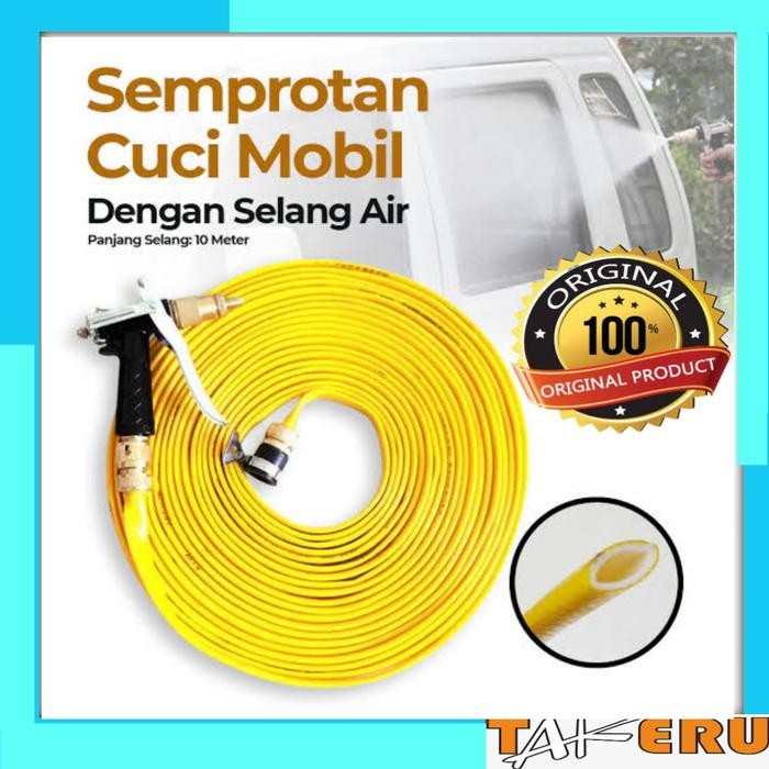 Semprotan Cuci Mobil + Selang Air 10 Meter