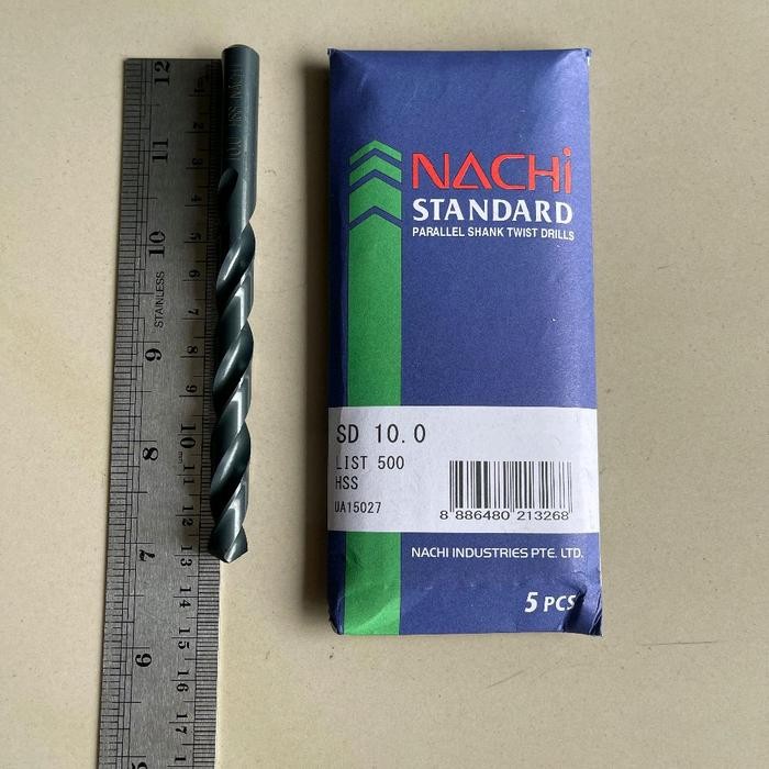 Nachi 10 MM Mata Bor Besi HSS - Nachi Mata Bor Besi HSS 10 MM