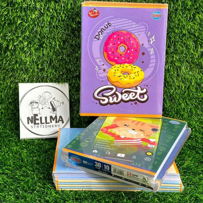 

BEST SELLER Buku Tulis SIDU 38 Lembar isi 10 buku Buku catatan Kertas