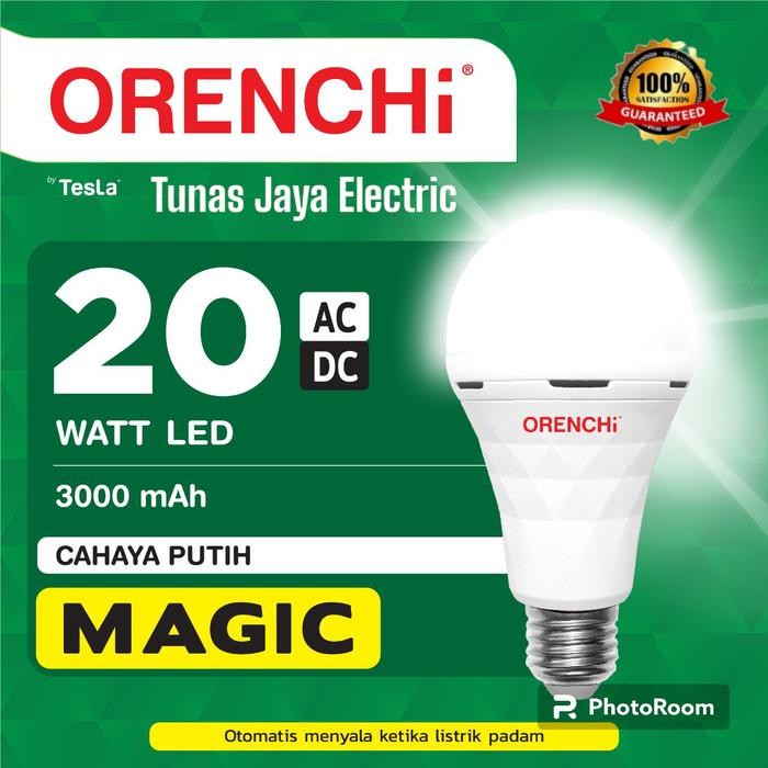 ORENCHI Lampu Emergency LED / Magic Lamp LED 20 Watt (Standar SNI)
