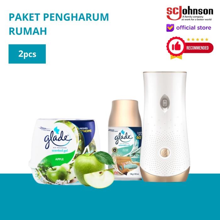 Glade Paket Pengharum Rumah / Pengharum Ruangan Dan Kamar Mandi Gratisongkir