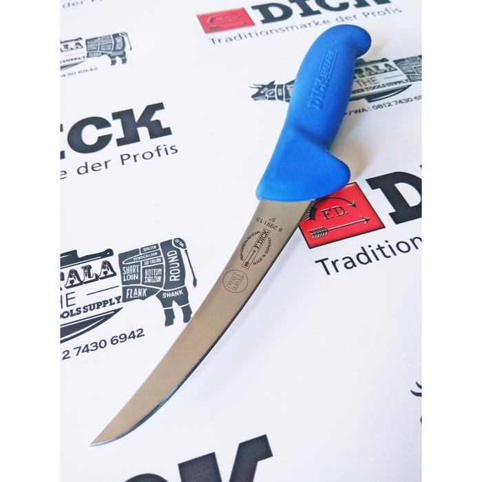 Pisau Curved Boning / Fillet 13cm F. Dick Made in Germany