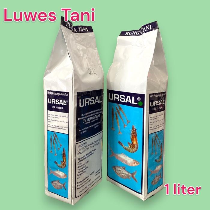 Ursal Pakan Dan Probiotik Super Peningkat Bobot Ikan 1 Liter