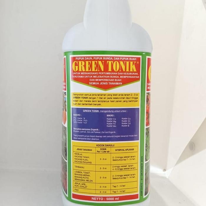 Green Tonik 5 Liter Pupuk Cair Tanaman Greentonik