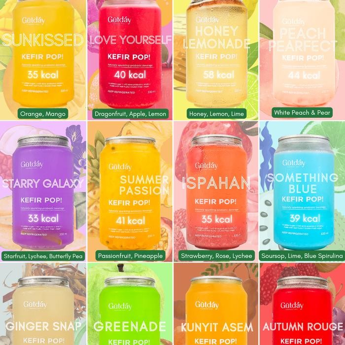 

[Bundling Package] 6 Pcs Kefir Pop! Water Kefir Gratis Safe Packaging!