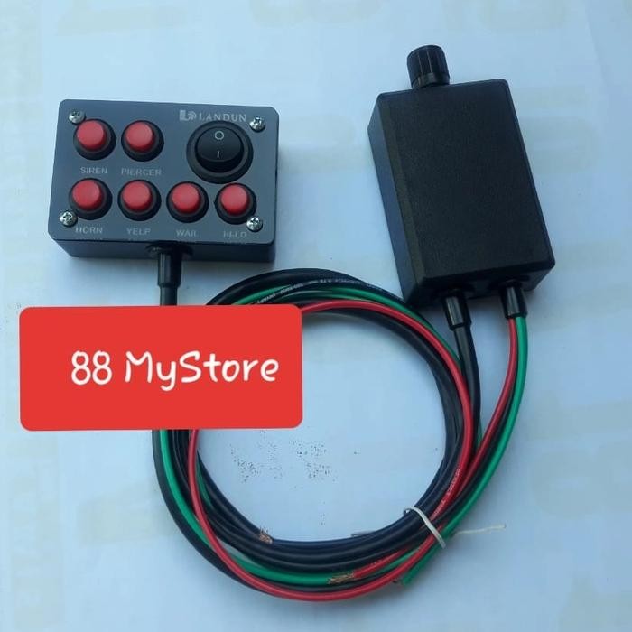 Landun PJR sirine polisi patwal ambulance