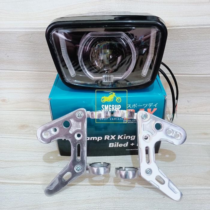 Day Meker Rx king Led Lampu Depan Rx King Rgb Set Kupingan Rx king Motor Motor Motorcycle