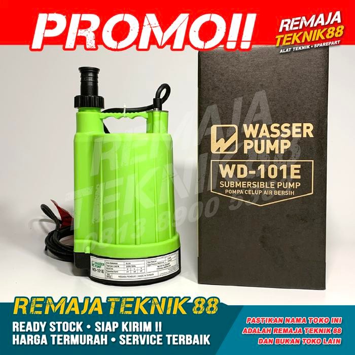 New Pompa Celup Air Bersih / Wasser Wd 101 E / Wd 101E / Wd101 E