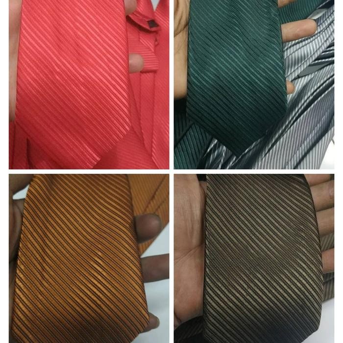 Dasi Panjang Pria Salur 3inchi Tyrone