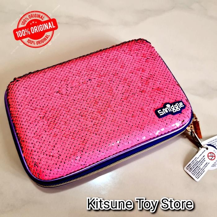 

Smiggle Hardtop Shimmy Pencil Case Original - Kotak Tempat Pensil