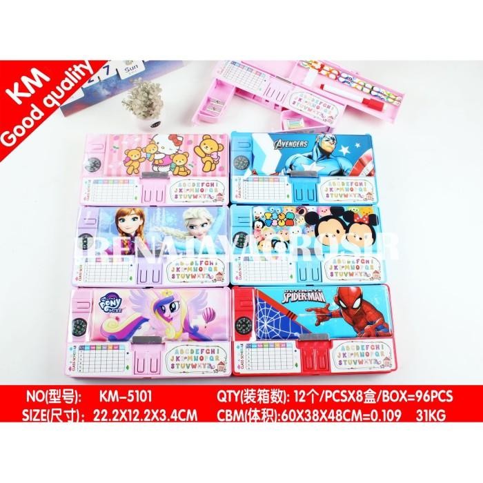 

Pencil Case Kompas Papan Tempat Pensil Jumbo Kotak Pensil Sekolah