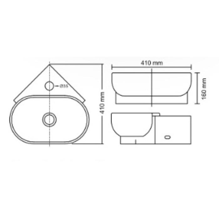 Trilliun Peridot Wastafel Sudut Wastafel Pojok Wastafel Saja