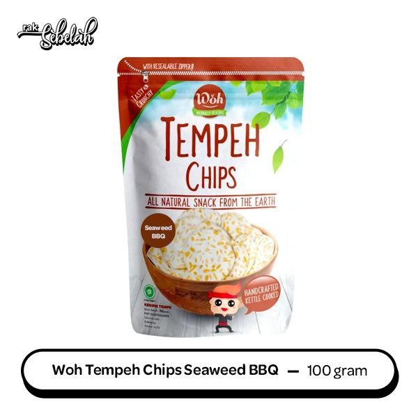 

Sedia Woh Tempeh Chips 100gr - Snack Sehat Tanpa MSG & Pengawet Rak Sebelah