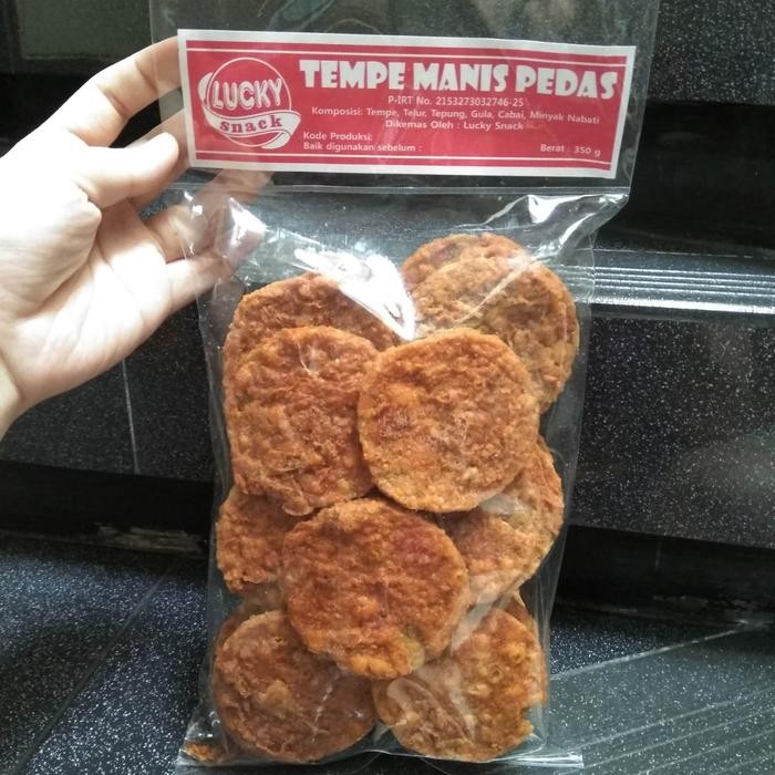 

Sedia KRIPIK KERIPIK TEMPE MANIS PEDAS LUCKY SNACK BANDUNG CNY IMLEK LEBARAN