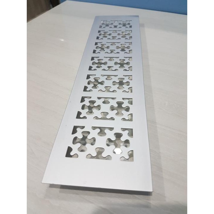 5 x 20 cm Saringan Udara Lubang Hawa Angin Ventilator ALUMUNIUM MOTIF