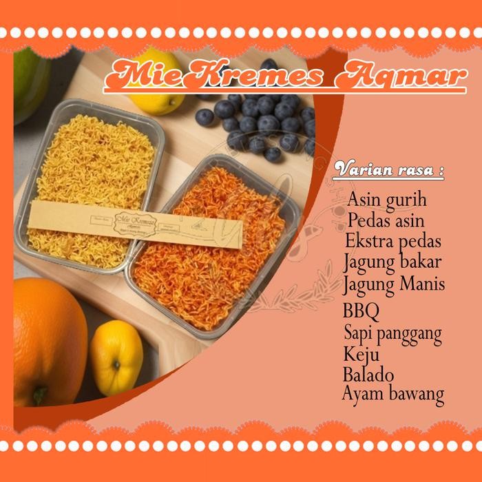 

Sedia Mie kremes kremezz box ml aneka rasa ektra pedas asin gurih jagung bakar manis bbq keju balado