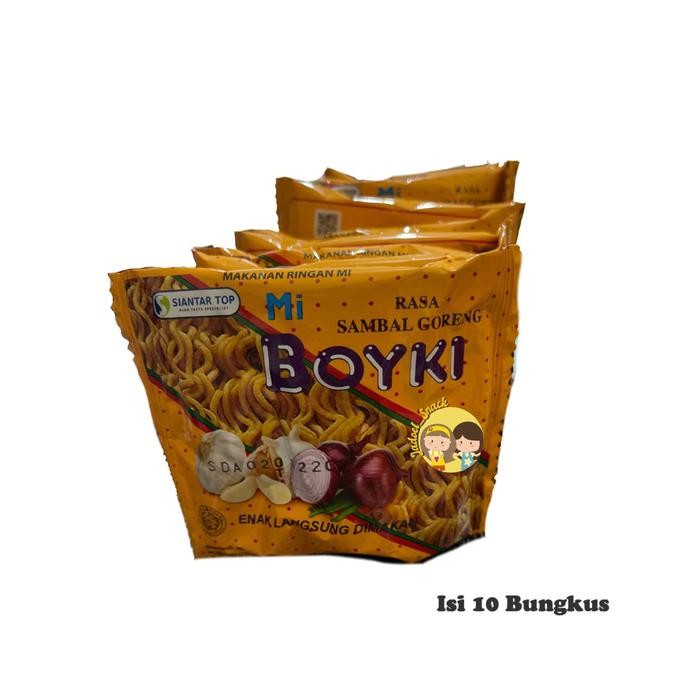 Sedia Mie Boyki 1 Renceng Jadul By Jadoel Snack Goreng Jajanan Food Pedas Noodles