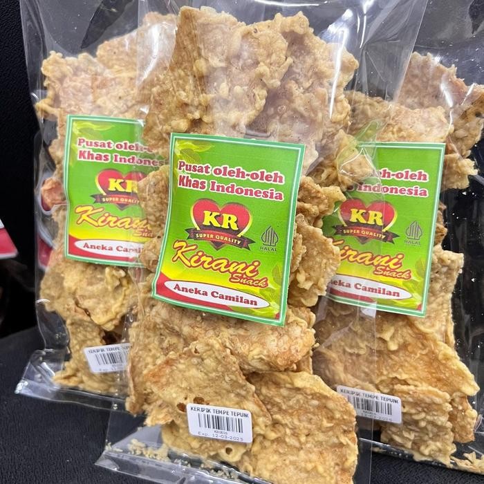 

Sedia KERIPIK TEMPE GORENG TEPUNG SUPER CRISPY