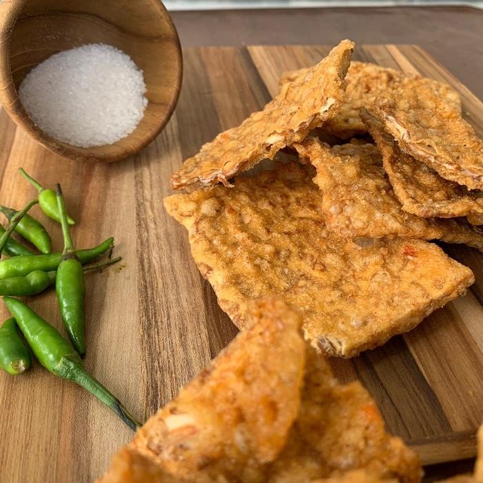 

Sedia Tempe Bandung Asin, Bawang, Pedas Manis gr Oleh Oleh Bandung