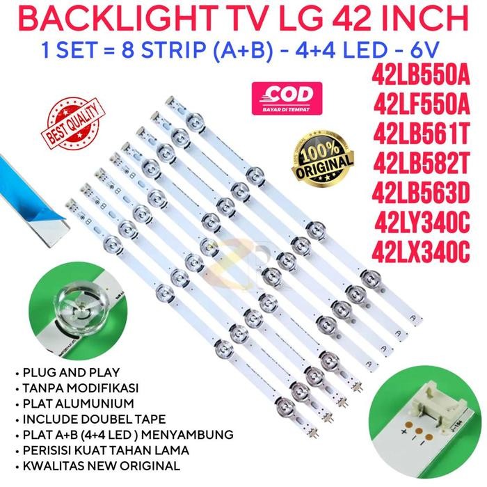 Terlaris LAMPU BACKLIGHT LED LG 42 INCH LED BACKLIGHT TV 42LB550 SALE