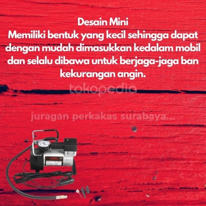 (Allthebest) kompresor compresor mini listrik cat angin listrik body motor dan mobi