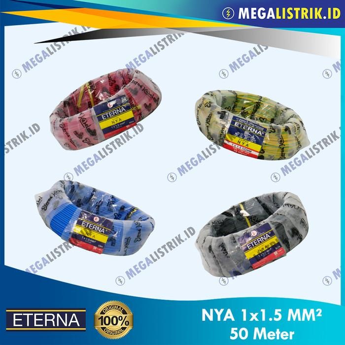 (Allthebest) Eterna Kabel Listrik Kawat / Engkel / NYA 1.5 MM